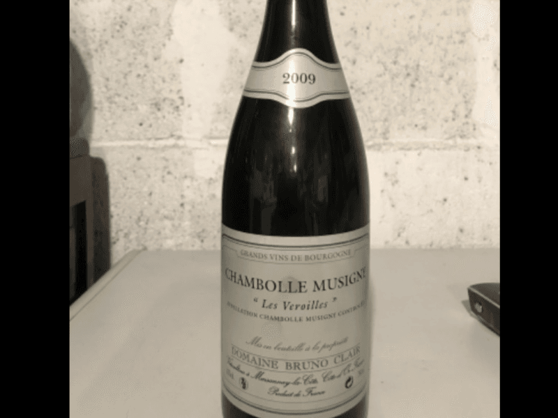 Chambolle-Musigny, Les Veroilles, Bruno Clair, 2009