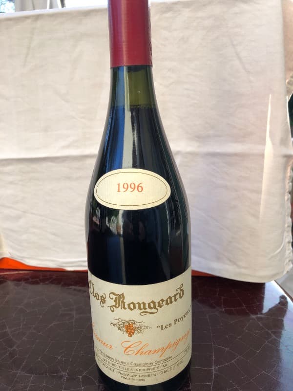 Les Poyeux, Saumur Champigny, Clos Rougeard, 1996