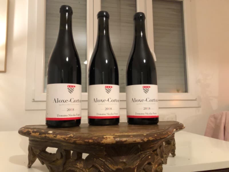 3 x Aloxe-Corton, Nicolas FAURE, 2018