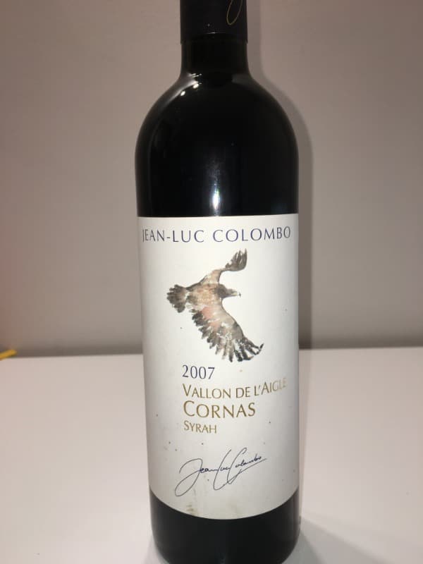 Cornas, Vallon de l'Aigle, Jean Luc Colombo, 2007