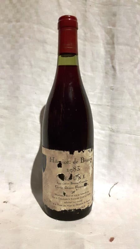 Beaune, HOSPICES DE BEAUNE CUVÉE DAMES HOSPITALIÈRES, 1983