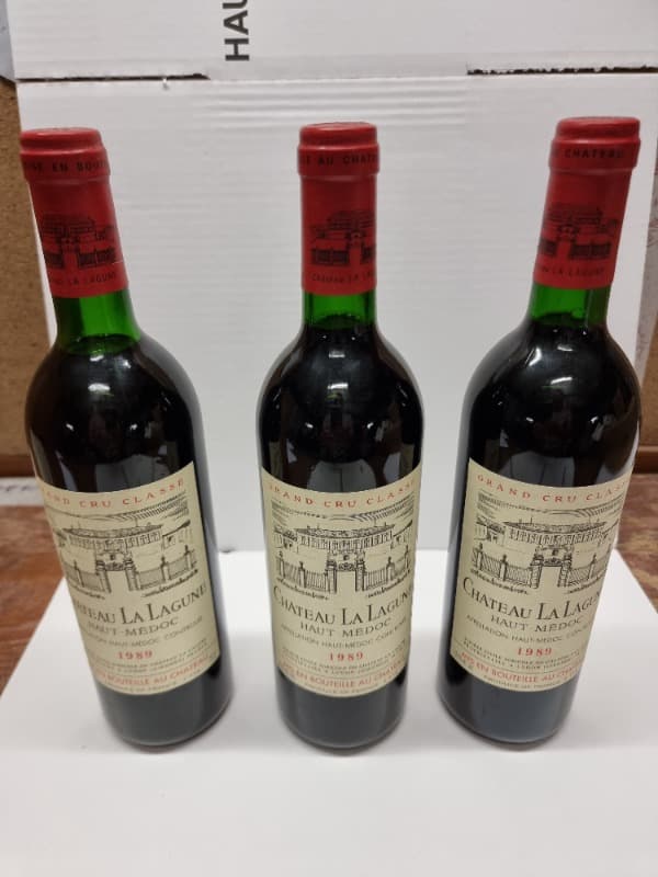 3 x Château la Lagune, Haut-Médoc, 1989