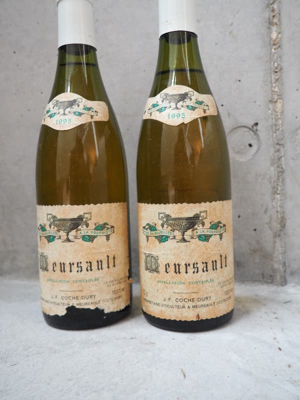 2 x Meursault, Domaine Coche-Dury, 1995