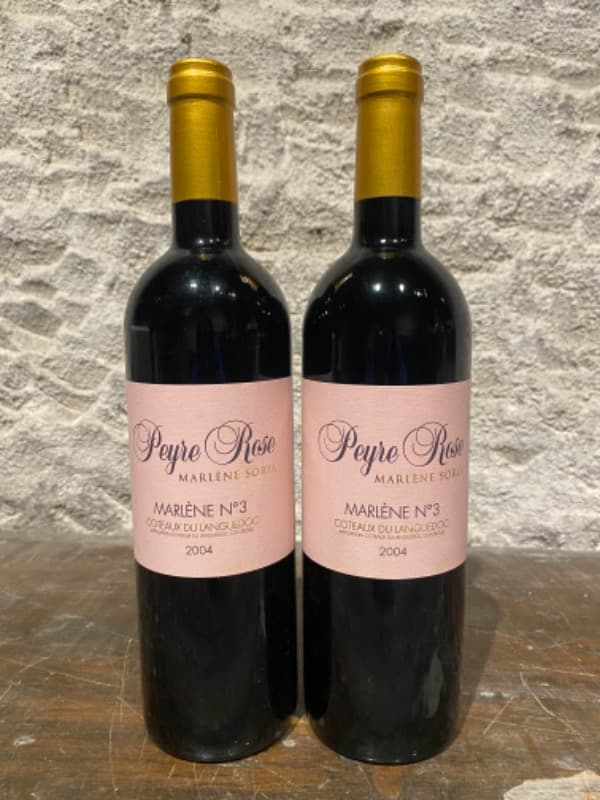 2 x Marlène N°3, Peyre Rose, Coteaux-du-Languedoc, 2004