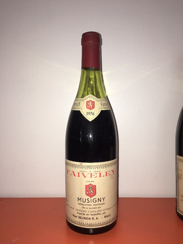 Musigny, Faiveley, 1976 (-5,3cm)