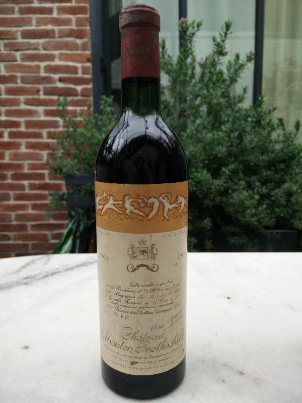 Château Mouton Rothschild, Pauillac, 1965