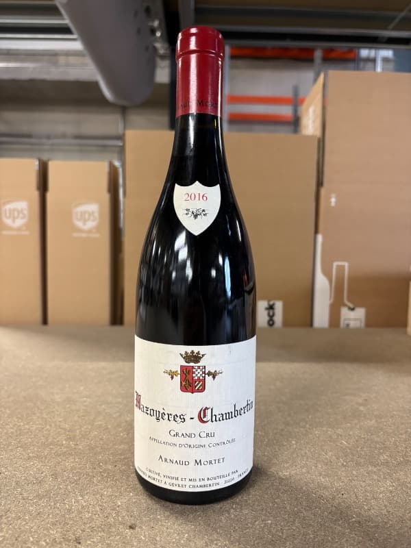 Mazoyères-Chambertin, Grand cru, Arnaud Mortet, 2016