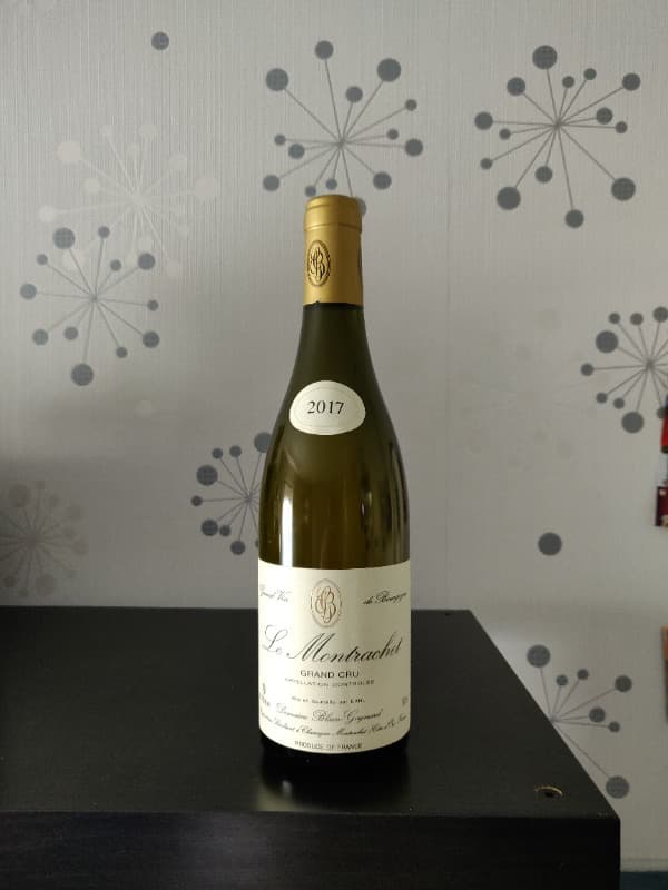 Le Montrachet Grand Cru, Blain gagnard, 2017