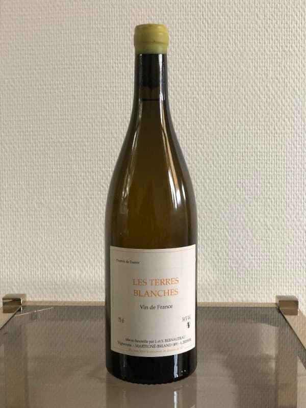 Les Terres Blanches, Stephane Bernardeau, Vin de France, 2020