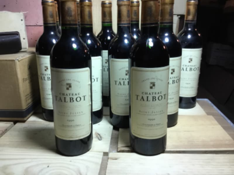 12 x Château Talbot, Saint-Julien, 1990