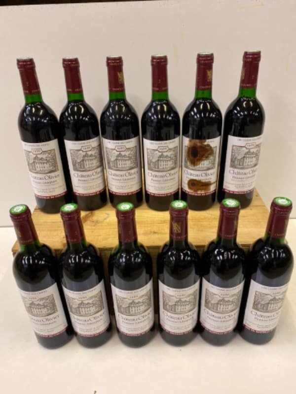 CBO/OWC 12 x Cru classé des graves, Château Olivier, Pessac-Léognan, 1986