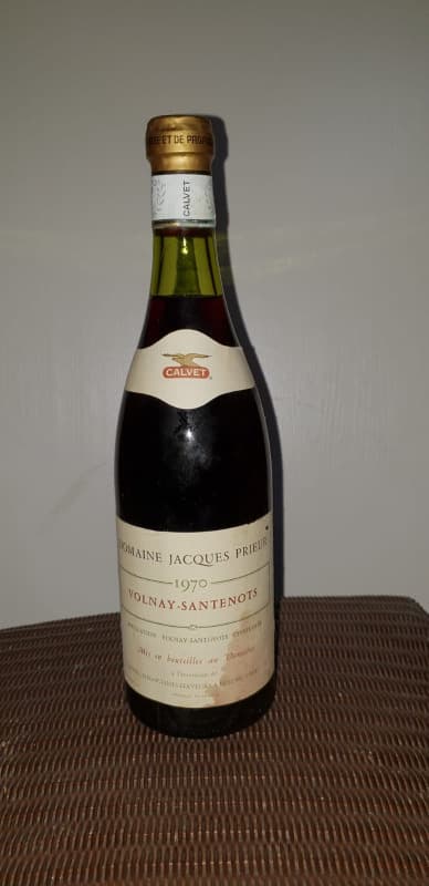 Volnay, Santenots, Domaine Jacques Prieur, 1970