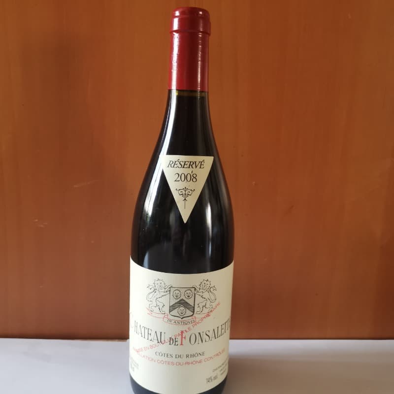 Côtes-du-Rhône, Château de Fonsalette, 2008