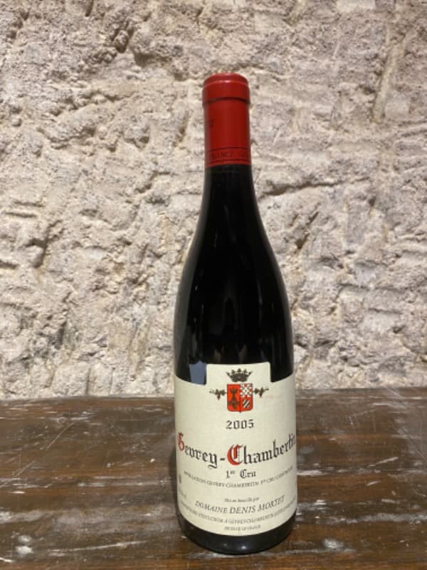 Gevrey-Chambertin, 1er Cru, Domaine Denis Mortet, 2005