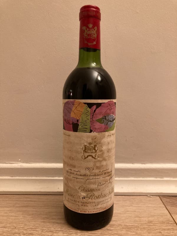 Château Mouton-Rothschild, Pauillac, 1975