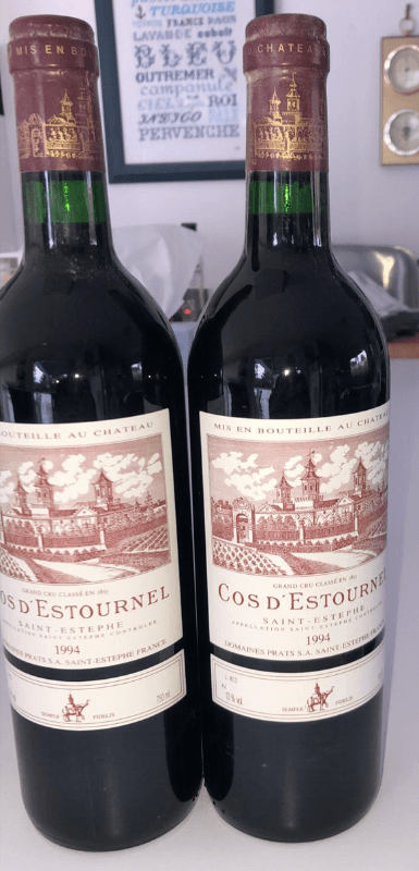 2 x Cos d'Estournel, Saint-Estèphe, 1994