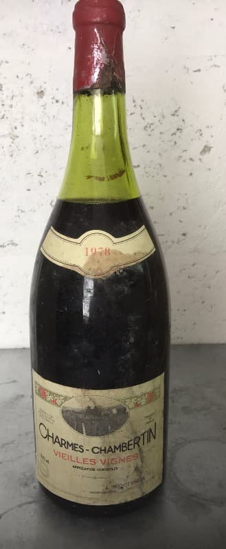Charmes-Chambertin, Vieilles vignes, Jacky Truchot, 1978 (Mg)