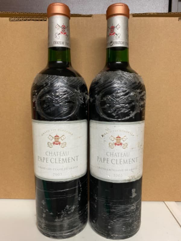 2 x Château Pape Clément, Pessac-Léognan, 2003