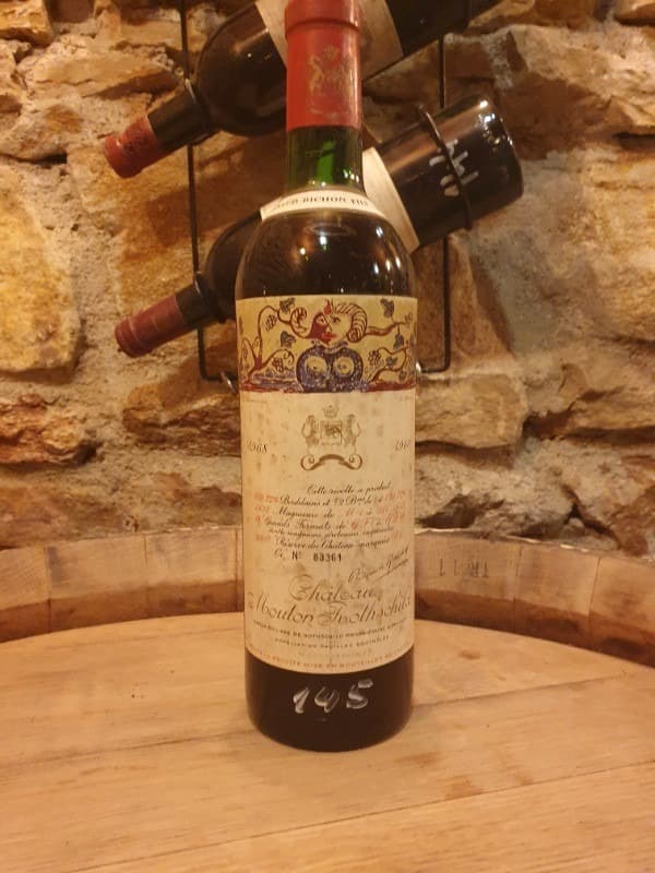 Château Mouton Rothschild, Pauillac, 1968