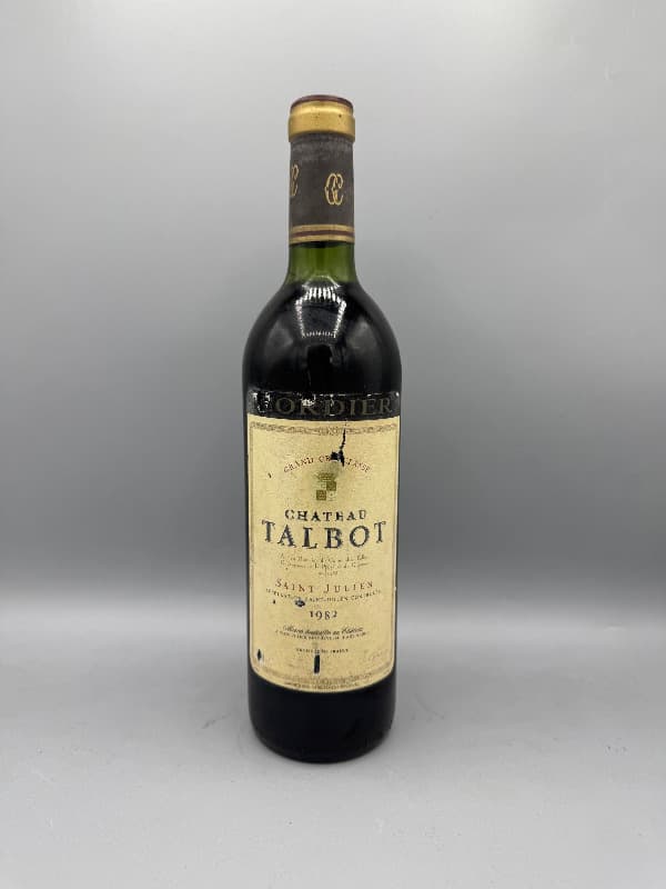 Château Talbot, Saint-Julien, 1982