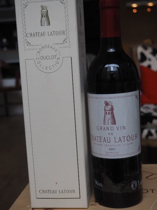 Grand Vin de Château Latour, Pauillac, 2007