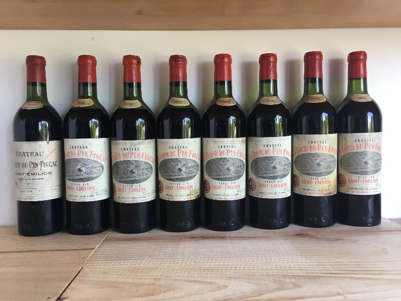 7 x GRANDE CUVÉE, LA TOUR DU PIN FIGEAC, Saint-Émilion Grand Cru, 1950