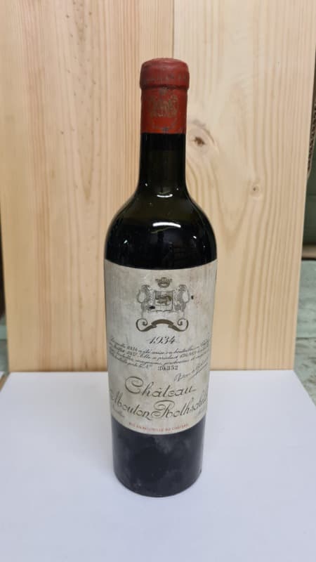Château Mouton Rothschild, Pauillac, 1934