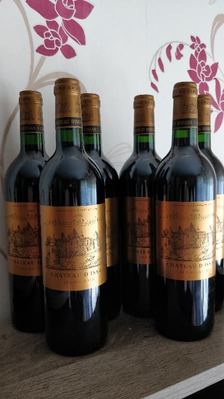 6 x Château D'issan, Margaux, 2002