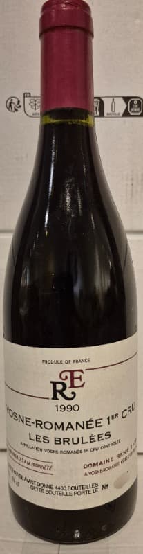 Vosne-Romanée, 1er Cru les Brûlées, Domaine Rene Engel, 1990
