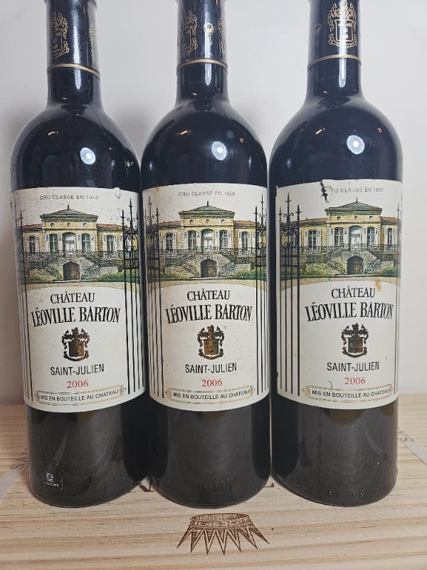 3 x Château Léoville Barton, Saint-Julien, 2006