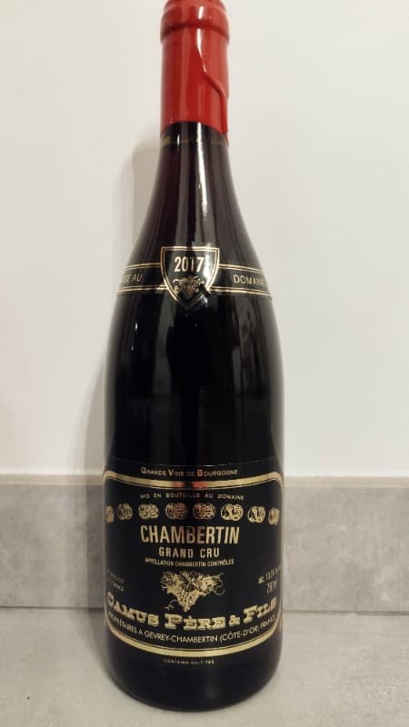 Chambertin, Grand Cru, Camus Père & Fils, 2017