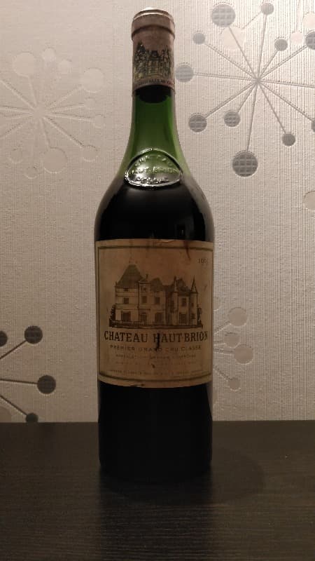 château Haut-Brion, Pessac-Léognan, 1963