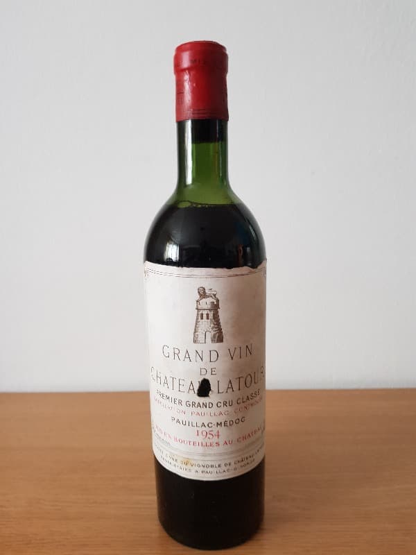 Grand Vin de Château Latour, Pauillac, 1954