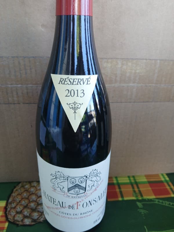 Côtes-du-Rhône, Château de Fonsalette, 2013