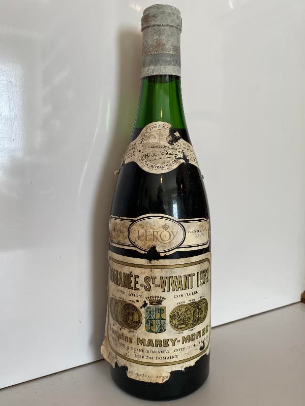 Romanée-Saint-Vivant, Marey Monge (Leroy), 1972