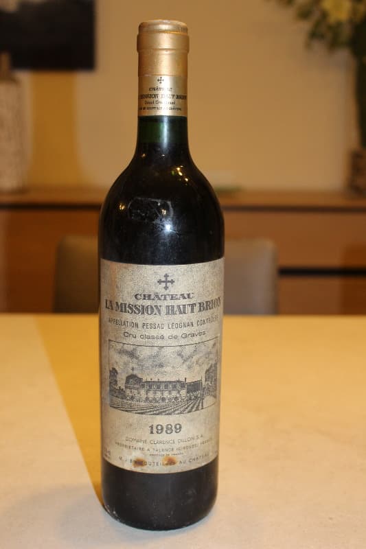 Château La Mission Haut-Brion, Pessac-Léognan, 1989