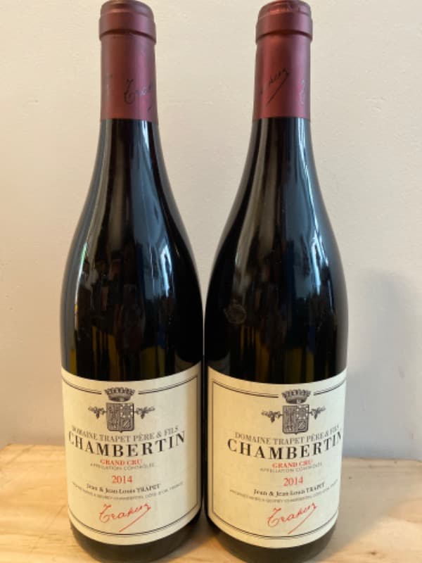 2 x Chambertin, Grand Cru, Domaine Trapet Père et Fils, 2014