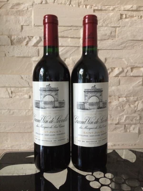 2 x Léoville de las Cases, Saint-Julien, 1997