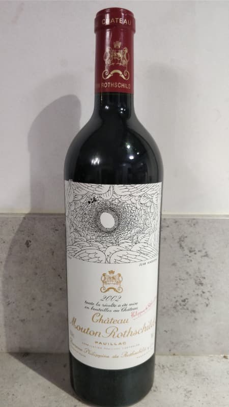 Château mouton Rothschild, Pauillac 2002
