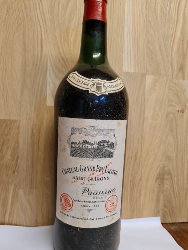 château Grand Puy Lacoste, Pauillac, 1966 (Magnum)