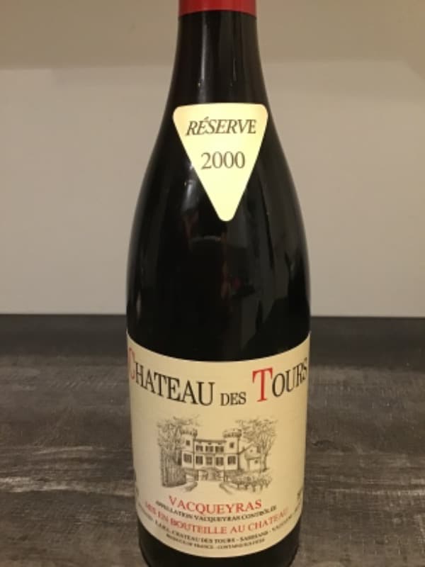 Vacqueyras, Château des Tours, 2000