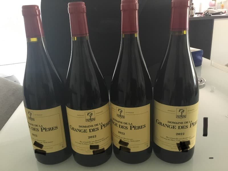 4 x Domaine la Grange des Pères, Vin de Pays de l'Hérault, 2022