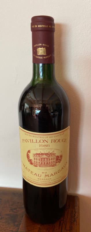 Pavillon Rouge, Margaux, 1986