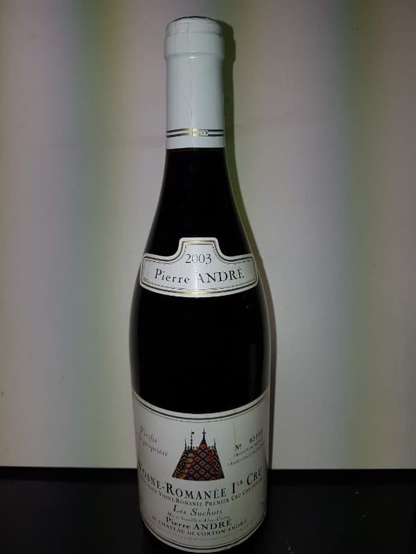 Vosne-Romanée, 1er Cru - Les SUCHOTS, PIERRE ANDRE, 2003
