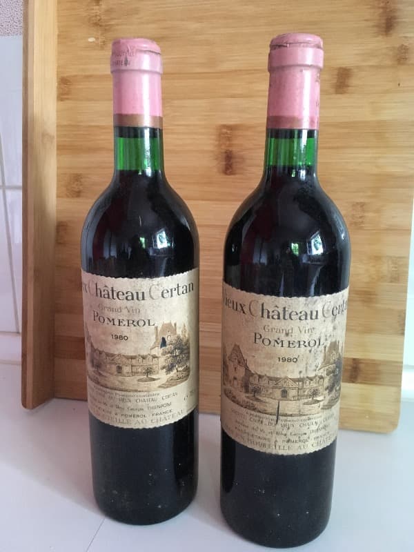 2 x Vieux Château Certan, Pomerol, 1980