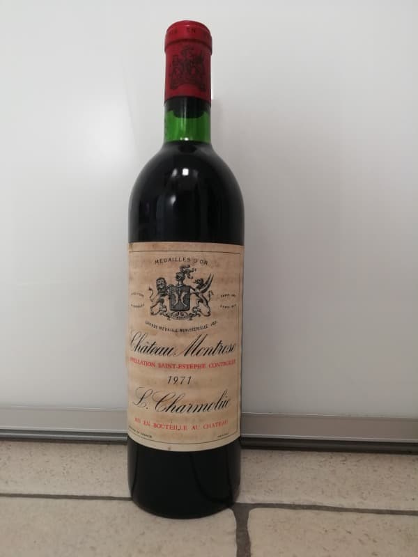 Château MONTROSE, Saint-Estèphe, 1971