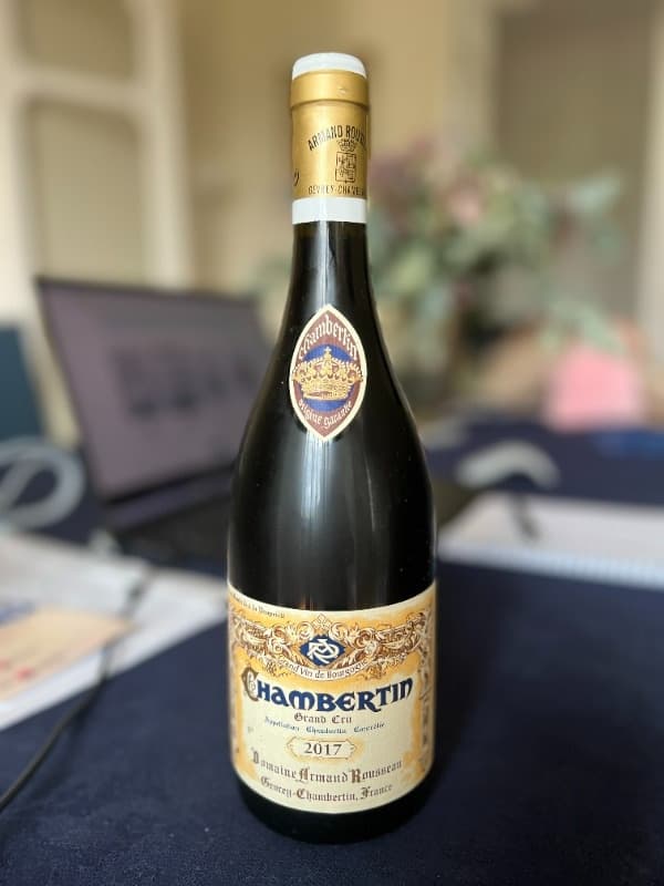 Chambertin, Armand Rousseau, 2017