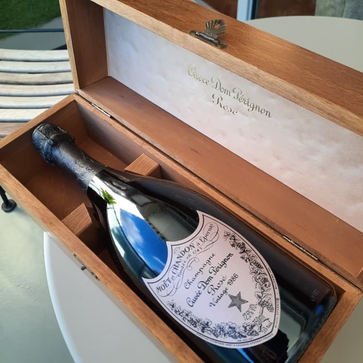 Dom Pérignon Rosé, Moët & Chandon, Champagne, 1986