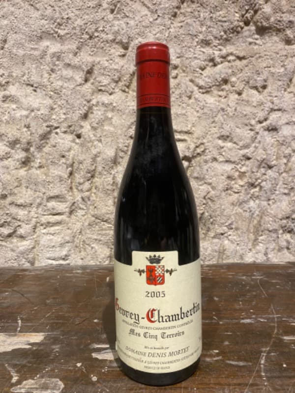 Gevrey-Chambertin, Mes cinq terroirs, Domaine Denis Mortet, 2005
