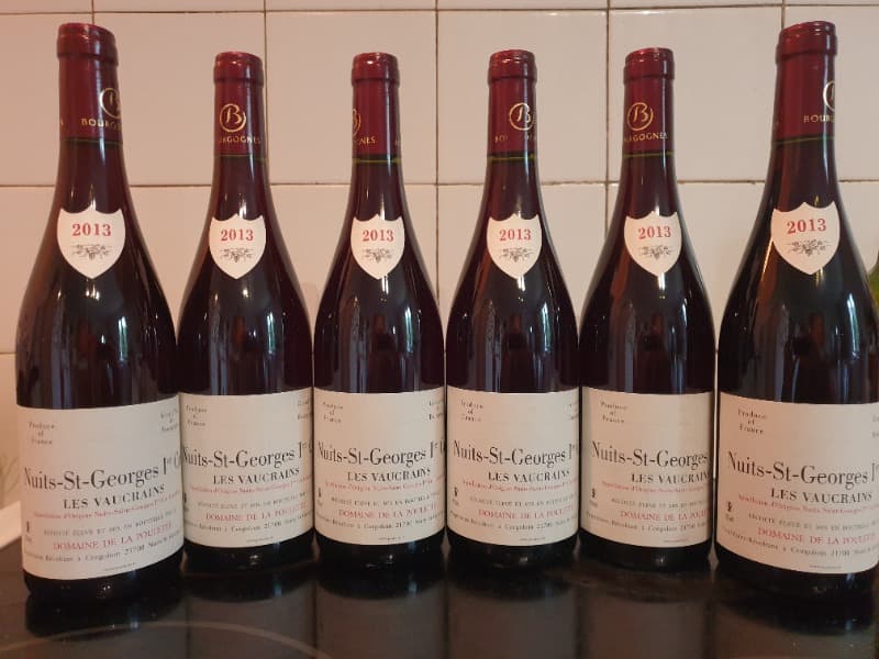6 x Nuits-Saint-Georges, 1er cru - les Vaucrains, Domaine de la Poulette, 2013